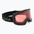 Ochelari de schi Bollé Bedrock black matte/vermillon