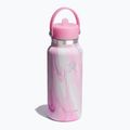 Sticlă termică Hydro Flask Wide Flex Straw Cap Jelly 945 ml pink swirl 2
