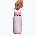 Sticlă termică Hydro Flask Wide Flex Straw Cap Jelly 945 ml pink swirl 3
