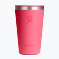 Cană termică Hydro Flask All Around Tumbler Press-In LID 470 ml popstar pink