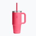 Cană Hydro Flask Travel Tumbler Clear Lid 710 ml popstar pink