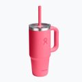 Cană Hydro Flask Travel Tumbler Clear Lid 710 ml popstar pink 2