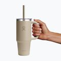 Cană Hydro Flask Travel Tumbler Clear Lid 710 ml oat 5
