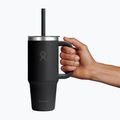 Cană Hydro Flask Travel Tumbler Clear Lid 710 ml black 5