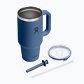 Cană termică Hydro Flask Travel Tumbler Clear LID 945 ml harbor blue 4