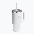 Cană termică Hydro Flask Travel Tumbler Clear Lid white 2
