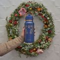 Sticlă termică Hydro Flask Wide Mouth with Flex Straw Cap 946 ml western dark blue 7