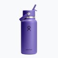 Sticlă termică Hydro Flask Wide Flex Straw 946 ml utopia purple