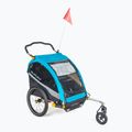 Cărucior de bicicletă pentru copii Burley D’Lite X Double, negru, BU-938101