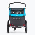 Cărucior de bicicletă pentru copii Burley D’Lite X Double, negru, BU-938101 3