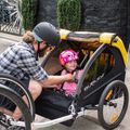Cărucior de bicicletă pentru copii Burley Bee Single, negru, BU-946206 14