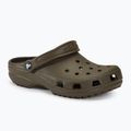 Klapki Crocs Classic brązowe 10001