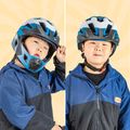Cască de ciclism pentru copii Rockbros 10110061001 Kids Helmet blue/white/black 4