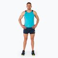 Top de alergat pentru bărbați Joma Record II turquoise/navy 2