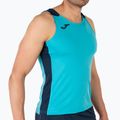 Top de alergat pentru bărbați Joma Record II turquoise/navy 6
