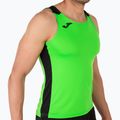 Tricou de alergare pentru bărbați Joma Record II Tank Top fluor green/black 4