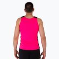 Top de alergat pentru bărbați Joma Record II fluor pink/black 3