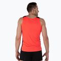 Top de alergat pentru bărbați Joma Record II fluor coral/black 3