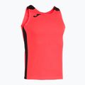 Top de alergat pentru bărbați Joma Record II fluor coral/black 8