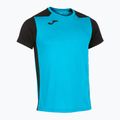 Tricou de alergare pentru bărbați Joma Record II fluor turcoaz/navy 9