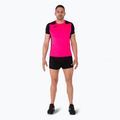Tricou de alergare pentru bărbați Joma Record II fluor roz/negru 2