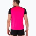 Tricou de alergare pentru bărbați Joma Record II fluor roz/negru 3