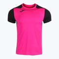 Tricou de alergare pentru bărbați Joma Record II fluor roz/negru 9