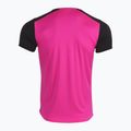 Tricou de alergare pentru bărbați Joma Record II fluor roz/negru 10