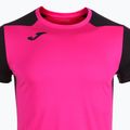 Tricou de alergare pentru bărbați Joma Record II fluor roz/negru 11