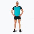 Tricou de alergare pentru bărbați Joma Record II turcoaz negru 2