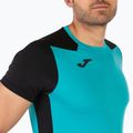 Tricou de alergare pentru bărbați Joma Record II turcoaz negru 8