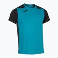 Tricou de alergare pentru bărbați Joma Record II turcoaz negru 9