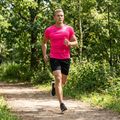 Tricou de alergare pentru bărbați Joma Record II fluor pink 9