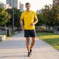 Tricou de alergare pentru bărbați Joma Record II yellow 10