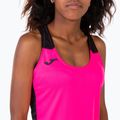 Tricou de alergare pentru femei Joma Record II Tank Top fluor pink/black 5