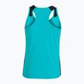 Tricou de alergare pentru femei Joma Record II Tank Top turquoise/black 2