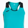 Tricou de alergare pentru femei Joma Record II Tank Top turquoise/black 5