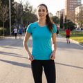 Tricou de alergare pentru femei Joma Record II fluor turquoise 5