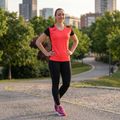 Tricou de alergare pentru femei  Joma Record II fluor coral/black 11