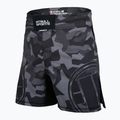 Pantaloni scurți de grappling pentru bărbați Pitbull West Coast Grappling Dillard grey