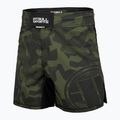 Pantaloni scurți de grappling pentru bărbați Pitbull West Coast Grappling Dillard olive