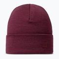Căciulă de iarnă BUFF Heavyweight Merino Wool solid tibetan red