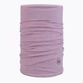 Eșarfă multifuncțională BUFF Midweight Merino Wool melange lilac sand