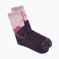Șosete BUFF Merino Lightweight Crew LWC1 pink 2