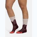 Șosete BUFF Midweight Crew wine 4