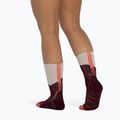 Șosete BUFF Midweight Crew wine 5