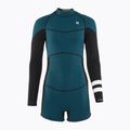 Spumă de înot pentru femei Hurley Advant Shorty Texture 2/2 mm Springsuit black/skyblue