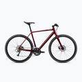 Orbea Vector 30 2023 bicicletă de oraș roșu închis metalic
