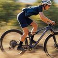 Bicicletă de munte Orbea Oiz H10 albastru-portocalie N23405N3 2023 2