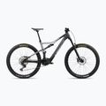 Bicicletă electrică Orbea Rise M20 360Wh 2024 carbon raw/shark grey